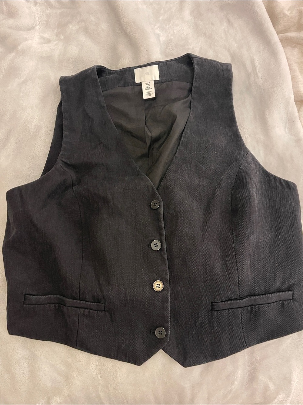 H&M Black Women's Vest